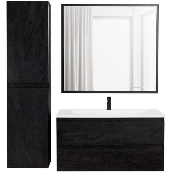 Шкаф пенал Cezares Molveno 40 MOLVENO-1600-2A-SC-ANTR подвесной Antracite