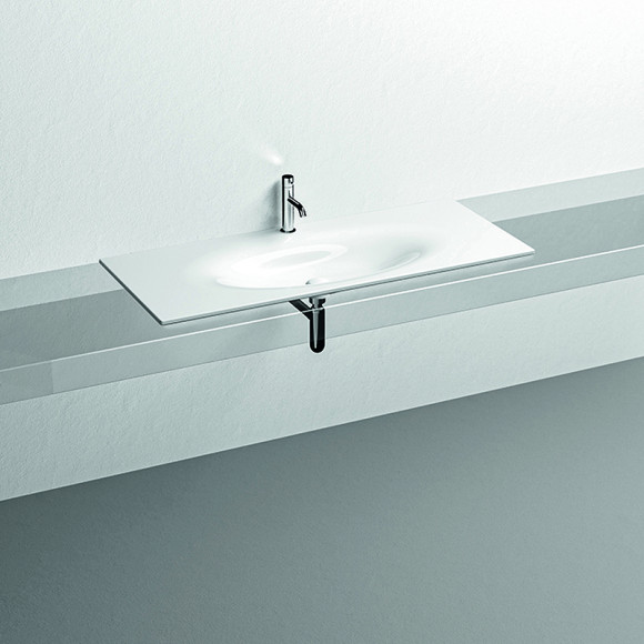 Раковина Kerasan Shape 122 548001*1 Белая глянцевая Раковина Kerasan Shape 122 548001*1 Белая глянцевая