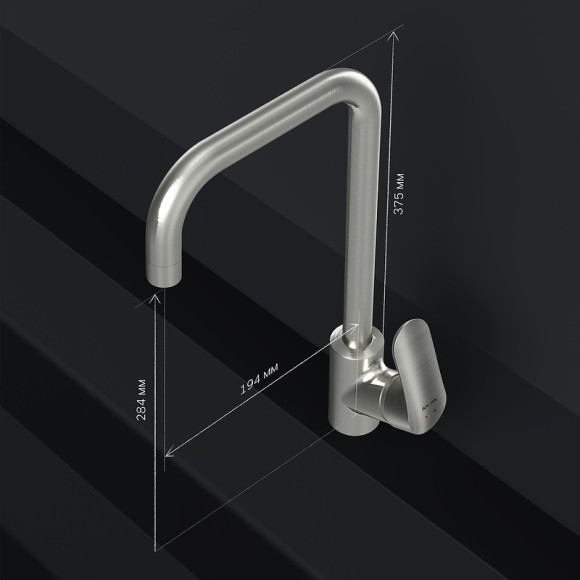 Смеситель для кухни AM.PM Like F8006011 Хром