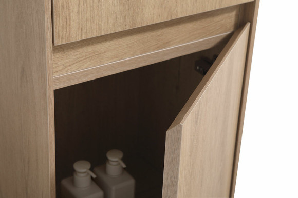 Шкаф пенал Vincea Chiara/Luka 35 VSC-2CL150NO подвесной N.Oak