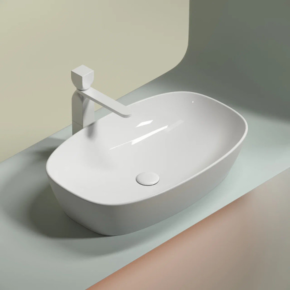 Раковина-чаша Ceramicanova Element 60 CN6049 Белая глянцевая Раковина-чаша Ceramicanova Element 60 CN6049 Белая глянцевая