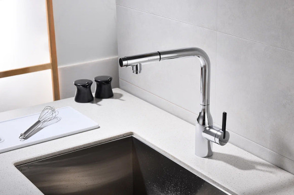 Смеситель для кухни Paulmark Viper Vi213105-CR Хром