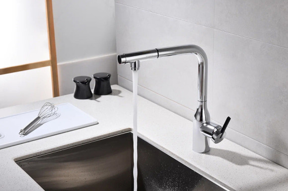 Смеситель для кухни Paulmark Viper Vi213105-CR Хром