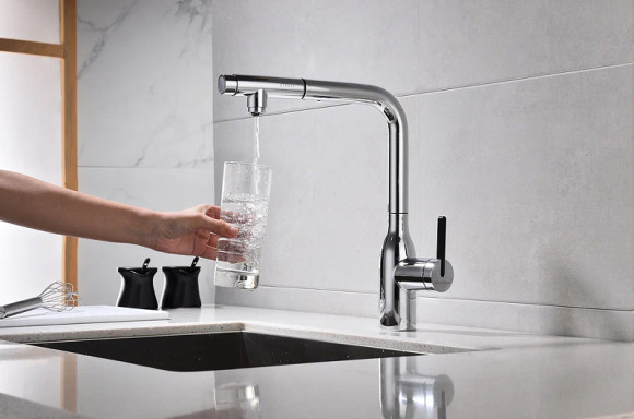 Смеситель для кухни Paulmark Viper Vi213105-CR Хром