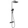 Душевая система Ravak Flat FL 091.20BL X070443 с термостатом Черная матовая
