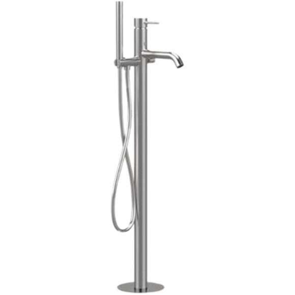 Смеситель для ванны Remer X-Style Inox SSX08 Нержавеющая сталь