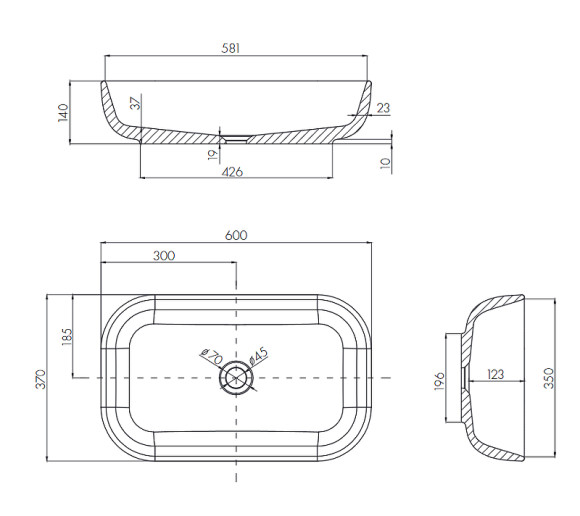 Тумба с раковиной Aquaton Терра 105 1A2469K2TEKA0 подвесная Дуб кантри Антрацит
