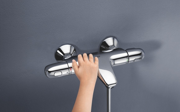Смеситель для ванны Grohe Grohtherm 1000 New 34816003 с термостатом Хром