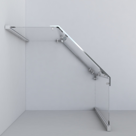 Душевой уголок Vincea Stresa 90x90 VSP-1S900CH профиль Хром стекло шиншилла Душевой уголок Vincea Stresa 90x90 VSP-1S900CH профиль Хром стекло шиншилла