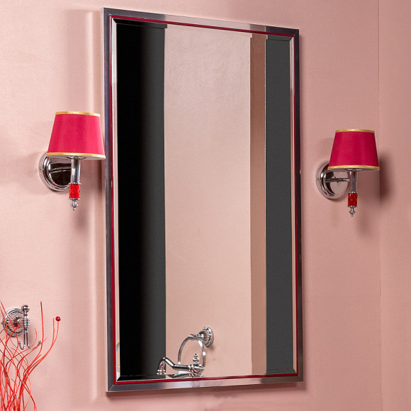Зеркало Boheme Armadi Art Monaco 70 566-RCR с подсветкой Бордо Хром Зеркало Boheme Armadi Art Monaco 70 566-RCR с подсветкой Бордо Хром