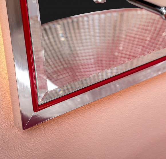 Зеркало Boheme Armadi Art Monaco 70 566-RCR с подсветкой Бордо Хром Зеркало Boheme Armadi Art Monaco 70 566-RCR с подсветкой Бордо Хром