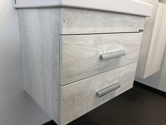 Тумба с раковиной Comforty Никосия 60 00004138879 подвесная Дуб белый Тумба с раковиной Comforty Никосия 60 00004138879 подвесная Дуб белый