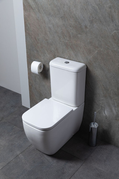 Унитаз компакт Allen Brau Infinity 4.21001.20 Белый без бачка и сиденья Унитаз компакт Allen Brau Infinity 4.21001.20 Белый без бачка и сиденья