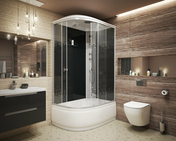 Душевая кабина Niagara Eco NG-7510-14R 120х80 без гидромассажа