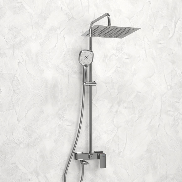 Душевая система WasserKRAFT A177.118.065.087.CH Хром