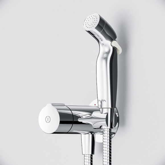 Гигиенический душ со смесителем AM.PM X-Joy TouchReel F0H85A500 Хром Гигиенический душ со смесителем AM.PM X-Joy TouchReel F0H85A500 Хром