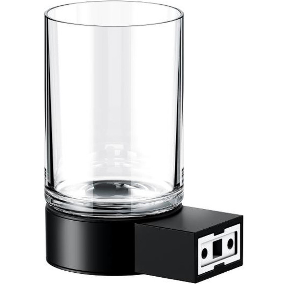 Стакан для зубных щеток Keuco Plan 14950 379000 Черный матовый Стакан для зубных щеток Keuco Plan 14950 379000 Черный матовый