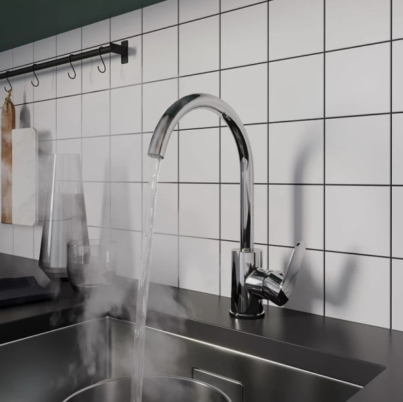 Смеситель для кухни Milardo Poli POLSBJ0M05 Хром