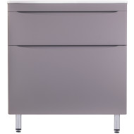 Тумба под раковину Style Line Бергамо 80 СС-00002315 Серая антискрейтч