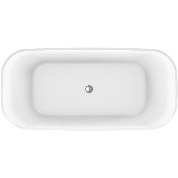 Акриловая ванна BelBagno Due 170x80 BB702-1700-800-K без гидромассажа