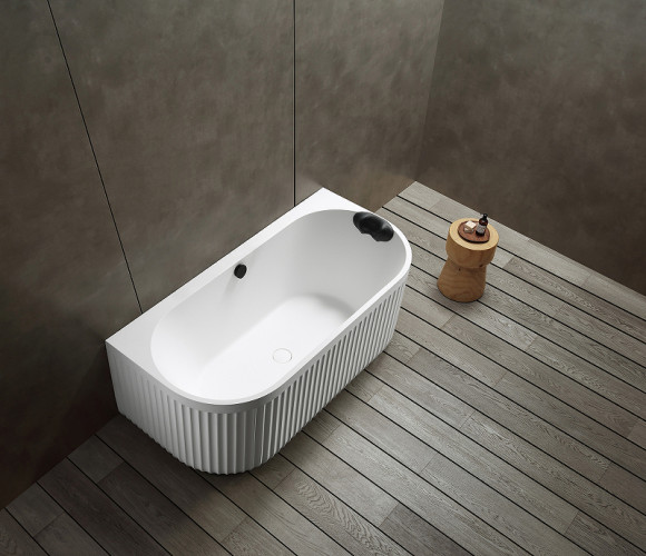 Ванна из искусственного камня Abber Leipzig 170x80 AM9916 Белая матовая без гидромассажа Ванна из искусственного камня Abber Leipzig 170x80 AM9916 Белая матовая без гидромассажа