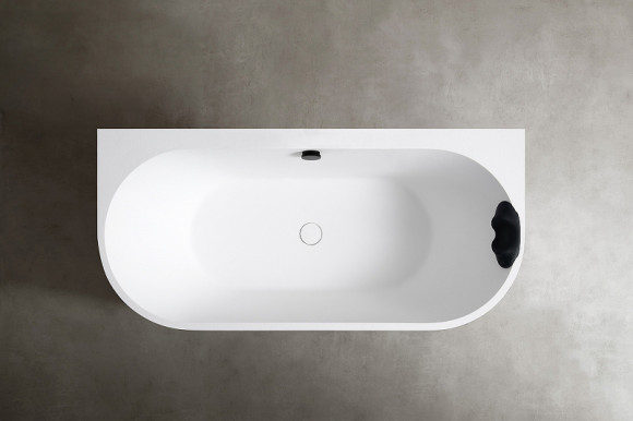 Ванна из искусственного камня Abber Leipzig 170x80 AM9916 Белая матовая без гидромассажа Ванна из искусственного камня Abber Leipzig 170x80 AM9916 Белая матовая без гидромассажа