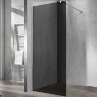 Душевая перегородка Vincea Walk-In 110 VSW-1H110CG профиль Хром стекло тонированное