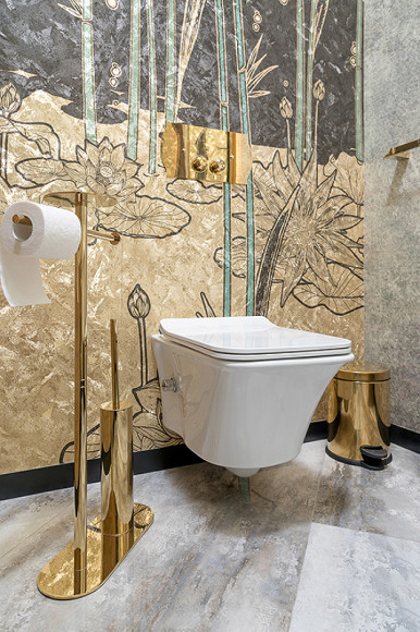 Напольная стойка Boheme Venturo 10953-MG Золото матовое