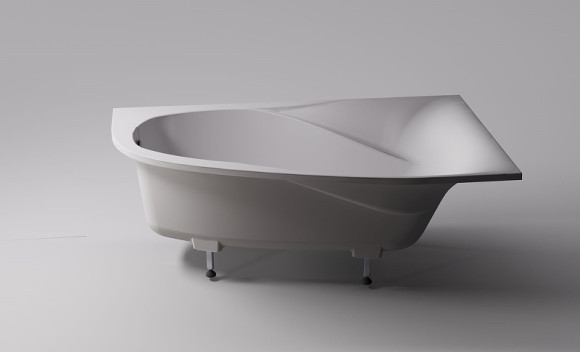 Ванна из искусственного камня Astra Form Селена 170х100 R 01010040 без гидромассажа Ванна из искусственного камня Astra Form Селена 170х100 R 01010040 без гидромассажа