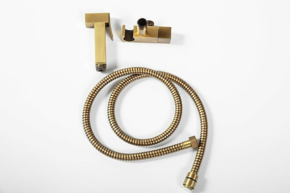 Гигиенический душ с запорным вентилем Cezares Czr CZR-L-DIF-02 Бронза Гигиенический душ с запорным вентилем Cezares Czr CZR-L-DIF-02 Бронза