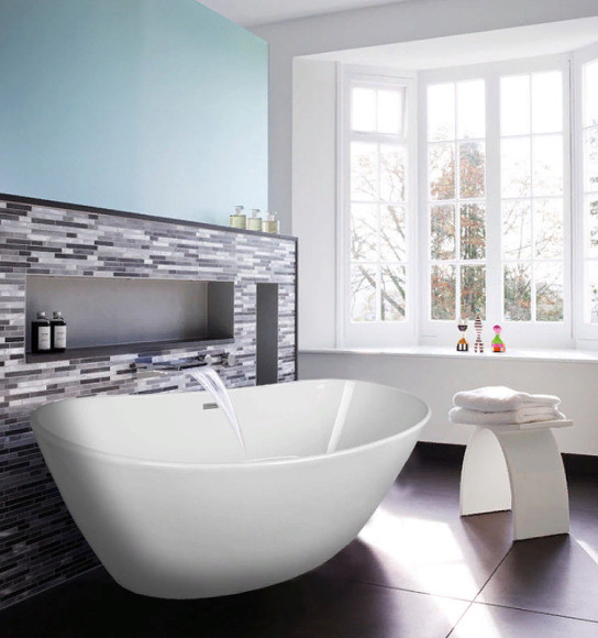 Акриловая ванна Azario Easton 180х82 AZ-1337 Белая без гидромассажа Акриловая ванна Azario Easton 180х82 AZ-1337 Белая без гидромассажа