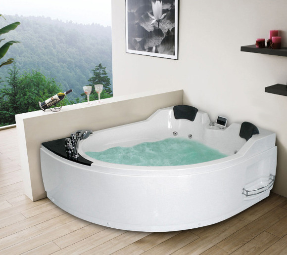 Акриловая ванна Gemy 170х133 G9086 K R с гидромассажем Акриловая ванна Gemy 170х133 G9086 K R с гидромассажем