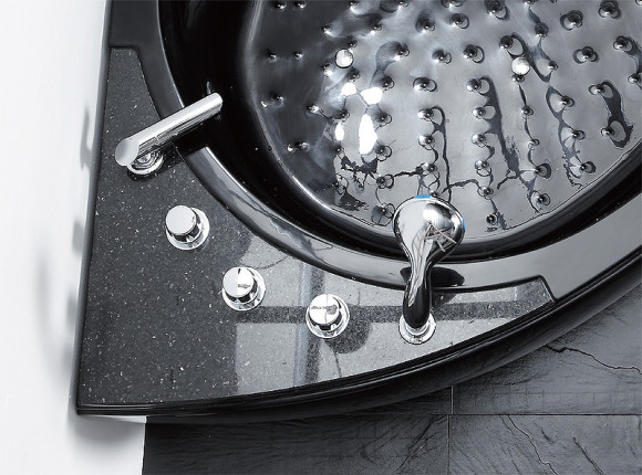 Акриловая ванна Gemy 170х133 G9086 K R с гидромассажем Акриловая ванна Gemy 170х133 G9086 K R с гидромассажем