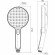 Ручной душ Iddis Esper 3F ESP3FCRi18 Хром Ручной душ Iddis Esper 3F ESP3FCRi18 Хром