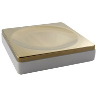 Мыльница Boheme 10960-W-G Золото