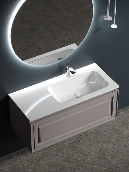 Тумба под раковину Sancos Very 100 R VR100RSM подвесная Doha Soft Тумба под раковину Sancos Very 100 R VR100RSM подвесная Doha Soft