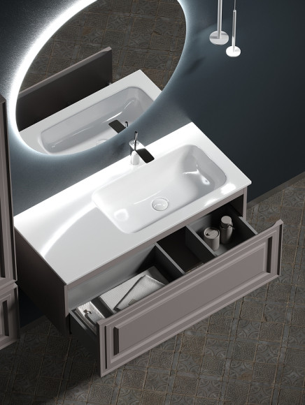 Тумба под раковину Sancos Very 100 R VR100RSM подвесная Doha Soft Тумба под раковину Sancos Very 100 R VR100RSM подвесная Doha Soft