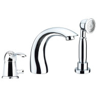 Смеситель на борт ванны Webert Aurora AU850701015 Хром Смеситель на борт ванны Webert Aurora AU850701015 Хром