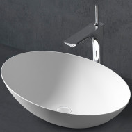 Раковина-чаша Abber Stein 50 AS2609 Белая матовая