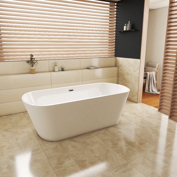 Акриловая ванна Grossman Forta 170х80 GR-1501 без гидромассажа Акриловая ванна Grossman Forta 170х80 GR-1501 без гидромассажа