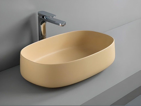 Раковина-чаша Artceram Cognac 55 COL003 12 00 Giallo zinco Раковина-чаша Artceram Cognac 55 COL003 12 00 Giallo zinco