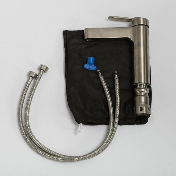 Смеситель для раковины BelBagno Delta DEL-LVM-IN Сатин