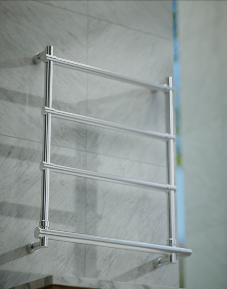 Электрический полотенцесушитель Margaroli Sole 542-4 BOX 5424704CRNB Хром Электрический полотенцесушитель Margaroli Sole 542-4 BOX 5424704CRNB Хром