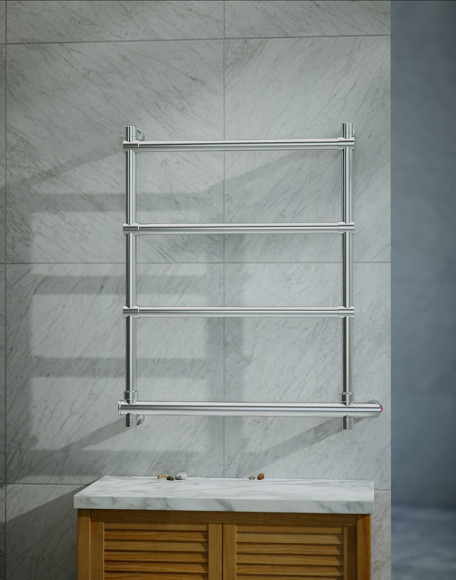 Электрический полотенцесушитель Margaroli Sole 542-4 BOX 5424704CRNB Хром Электрический полотенцесушитель Margaroli Sole 542-4 BOX 5424704CRNB Хром