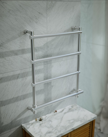 Электрический полотенцесушитель Margaroli Sole 542-4 BOX 5424704CRNB Хром Электрический полотенцесушитель Margaroli Sole 542-4 BOX 5424704CRNB Хром