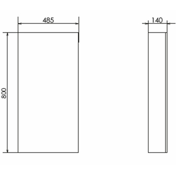 Зеркальный шкаф Comforty Порто 50 00-00009233 Дуб дымчатый Зеркальный шкаф Comforty Порто 50 00-00009233 Дуб дымчатый