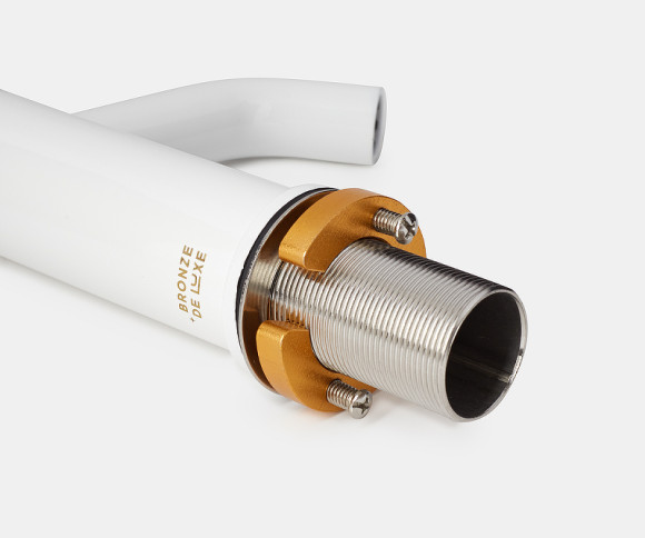 Смеситель для раковины Bronze de Luxe Scandi 1451W Белый глянцевый