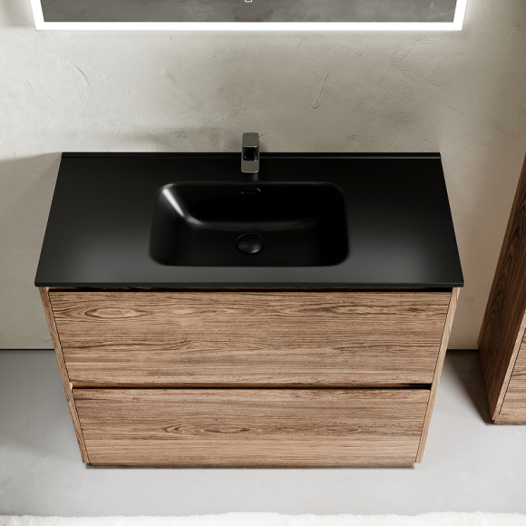 Тумба под раковину Sancos Libra Floor 100 LB100FECH Дуб чарльстон Тумба под раковину Sancos Libra Floor 100 LB100FECH Дуб чарльстон