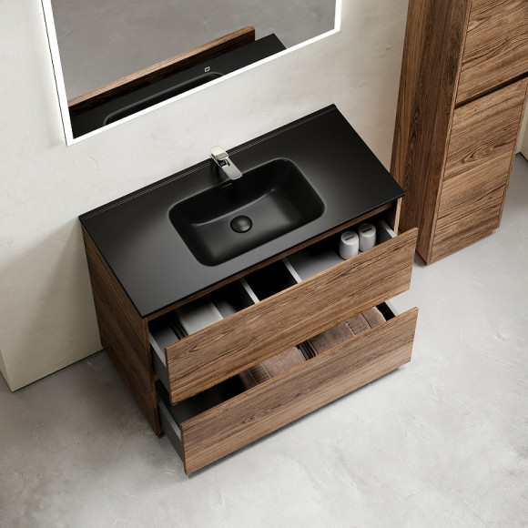 Тумба под раковину Sancos Libra Floor 100 LB100FECH Дуб чарльстон Тумба под раковину Sancos Libra Floor 100 LB100FECH Дуб чарльстон