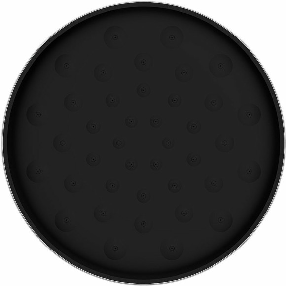 Комплект верхнего и ручного душа Vincea Inspire VSHH-3I2AHMB Черный матовый